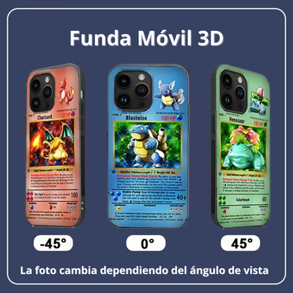 Funda Móvil 3D Pokémon