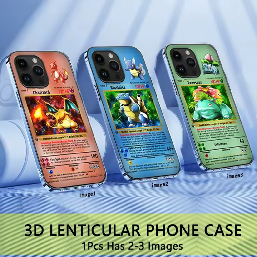 Funda Móvil 3D Pokémon